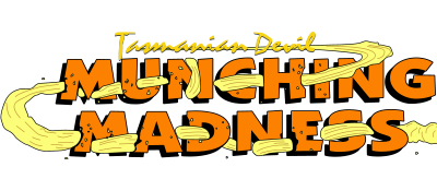 Tazmanian Devil Munching Madness logo for GameBoy Color